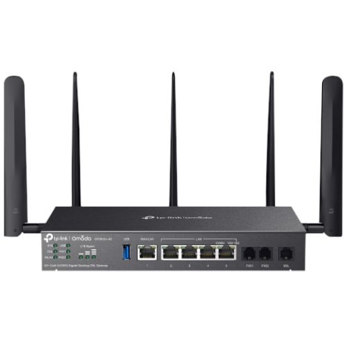 TP-LINK TP-LINK Omada Desktop DSL Gateway AX3000 DR3650v-4G 4G+ Cat6 Gigabit WAN/8xLAN