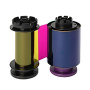 Evolis color ribbon (YMCK) retransfer