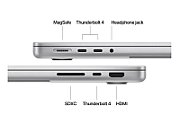 Laptop Apple MacBook Pro MX2F3RO/A, 14.2 inch 3024 x 1964, Apple M4 Pro (14 C), 24 GB RAM, 1 TB SSD, Apple 20-core GPU, Mac OS, Silver