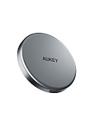 Statie de incarcare wireless Aukey, LC-MC10, 15W, fast charge, 1 x USB-C, negru,  LLTSN1048333  (timbru verde 0.18 lei) - 689323787036