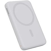 POWER BANK Aukey 10.000 mAh, 20W wireless, magnetic, 1 x USB-C, 202.8g, alb,  LLTSN1056726  (timbru verde 0.98 lei) - 689323790036