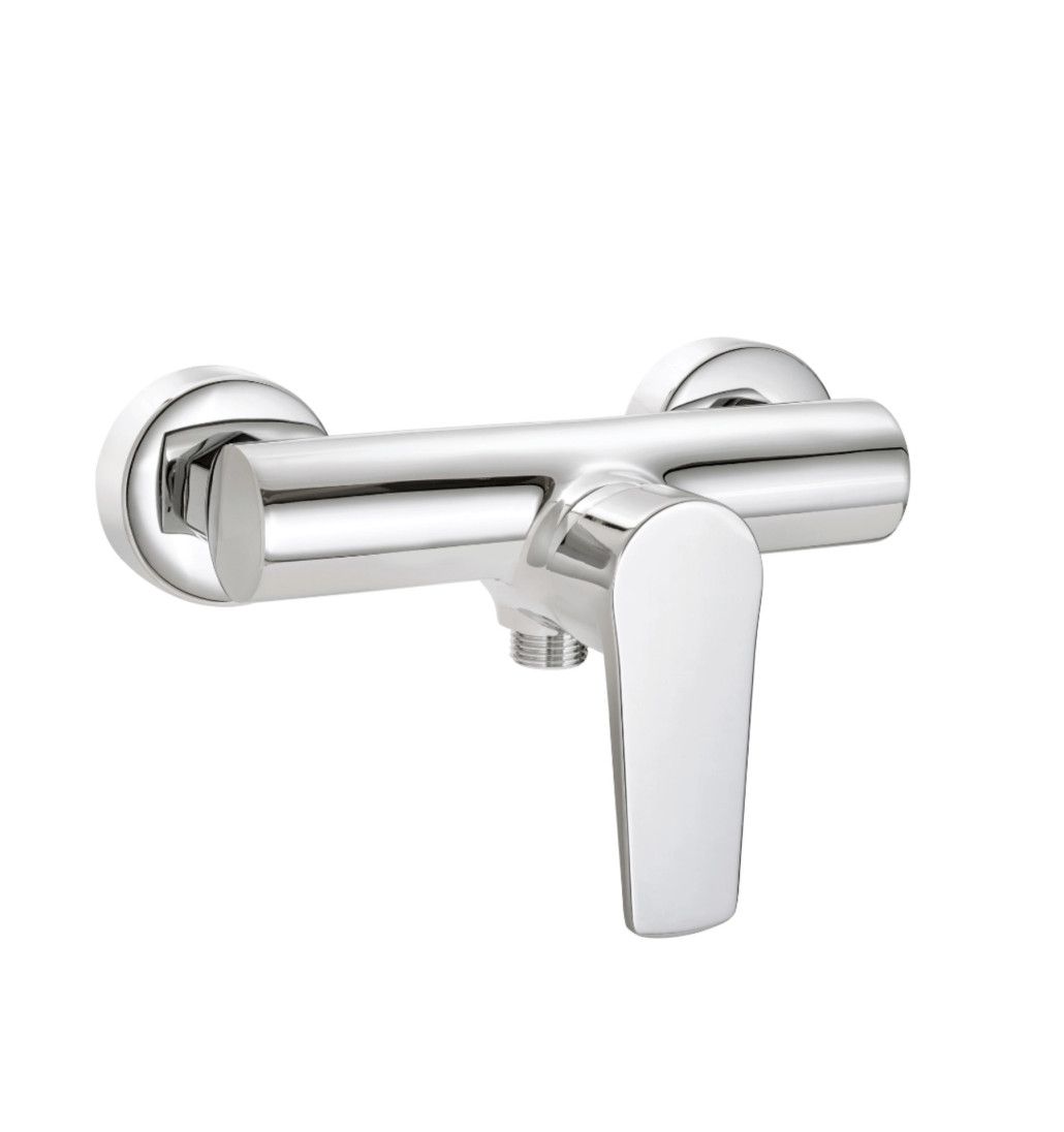 Wall-mounted shower faucet