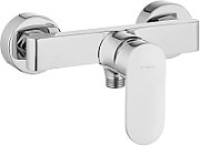 Wall-mounted shower faucet