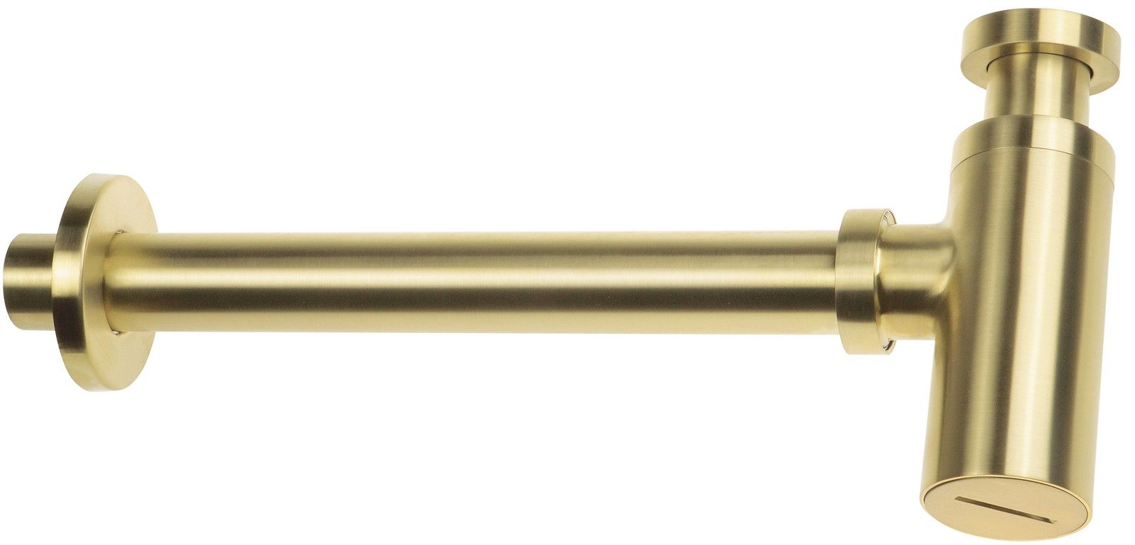 Round washbasin siphon