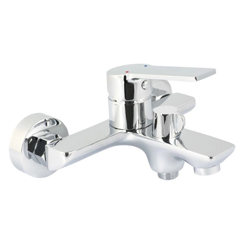 Wall-mounted bathtub faucet