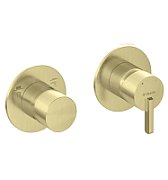 Shower mixer with shower switch - horizontal