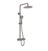 Rain shower with shower faucet