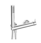 Shower faucet with shower set