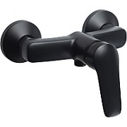 Wall-mounted washbasin mixer