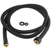 Shower hose for 3-hole faucets