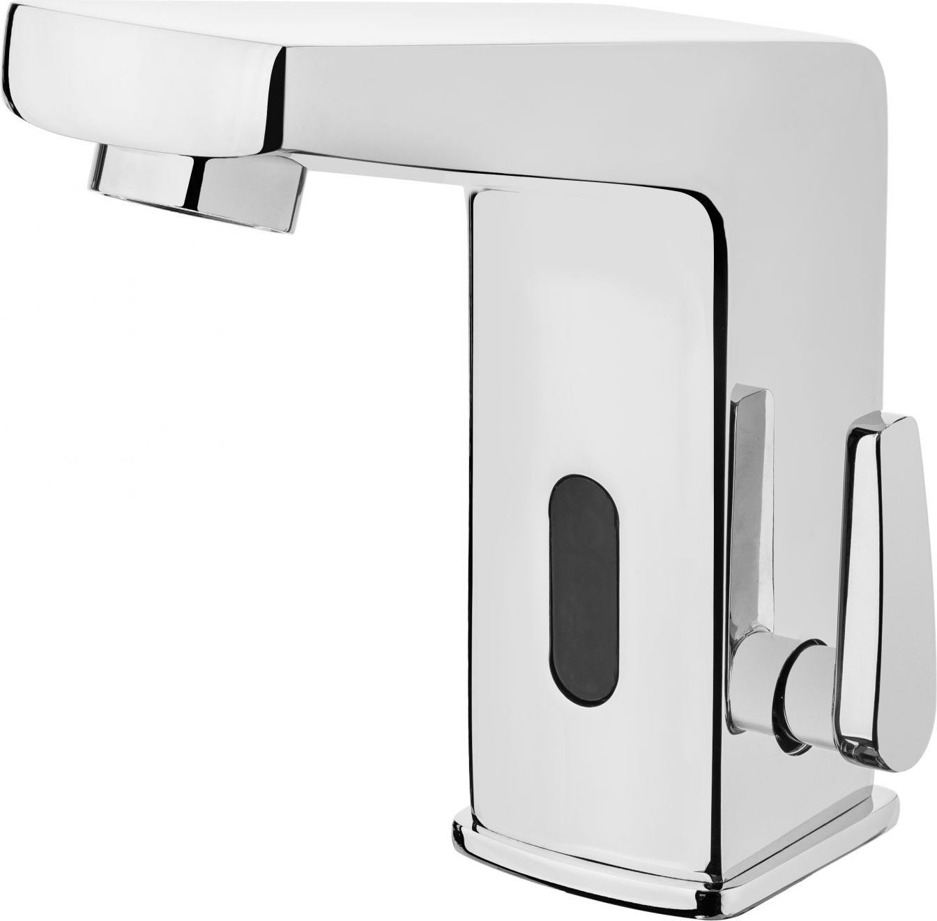 Touchless washbasin mixer with temperature control - 4xAA