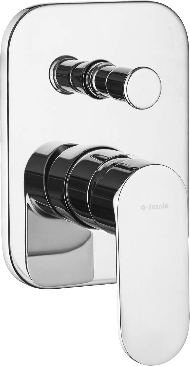 Concealed shower mixer with shower switch