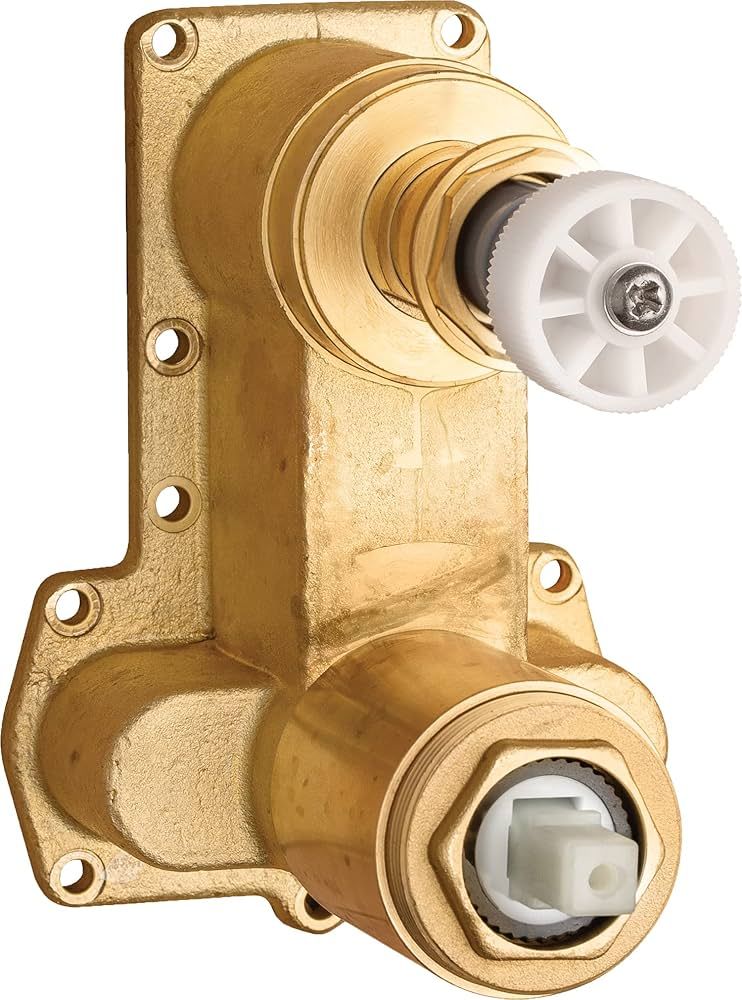 Flush-mounted mixer BOX body with spray switch