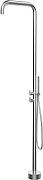 Floor-standing shower column for the garden or bathroom