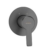 Concealed shower mixer without shower switch