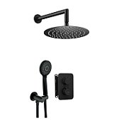 Concealed shower set with thermostatic BOX