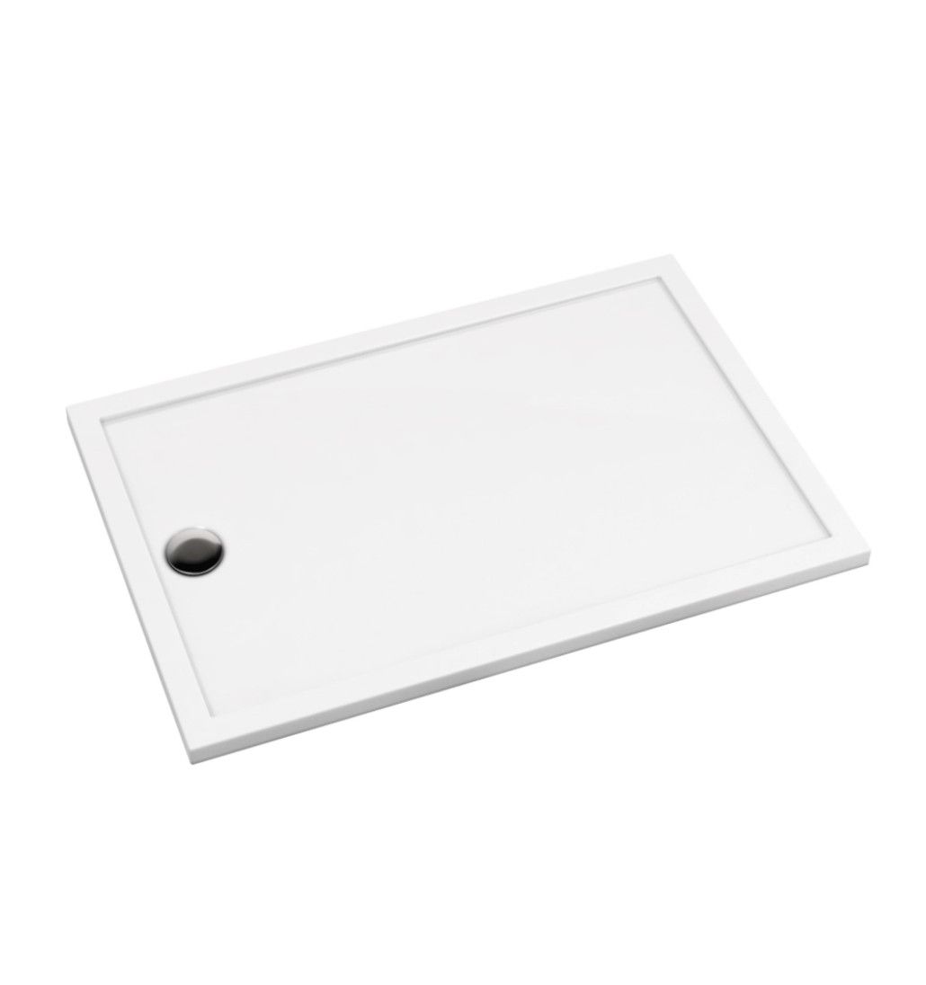 Rectangular acrylic shower tray 110x90 cm