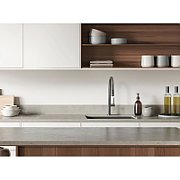 Kitchen faucet with pull-out spout - 2 types of spray