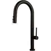 Kitchen faucet with pull-out spout - 2 types of spray