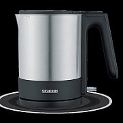 Severin WK 3409 electric kettle 1.7 L 2200 W Black  Stainless steel