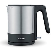 Severin WK 3409 electric kettle 1.7 L 2200 W Black  Stainless steel