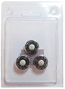 Mesko MS 2926 men's shaver Rotation shaver Trimmer Black Red