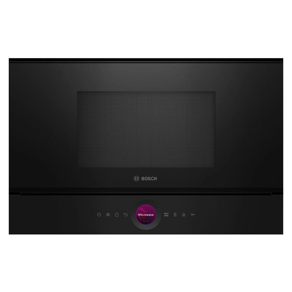 Bosch Serie 8 BER7321B1 microwave Black Solo microwave Built-in 21 L 900 W