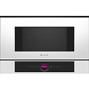 Bosch Serie 8 BFL7221W1 microwave White Solo microwave Built-in 21 L 900 W