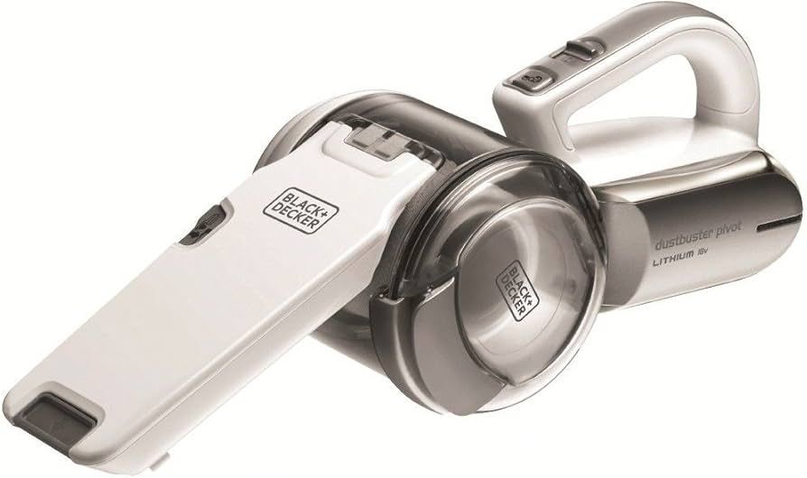 Black & Decker PV1820L handheld vacuum Chrome Bagless