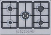 Bosch Serie 4 PGQ7B5K90 hob Stainless steel Built-in 75 cm Gas 5 zone(s)