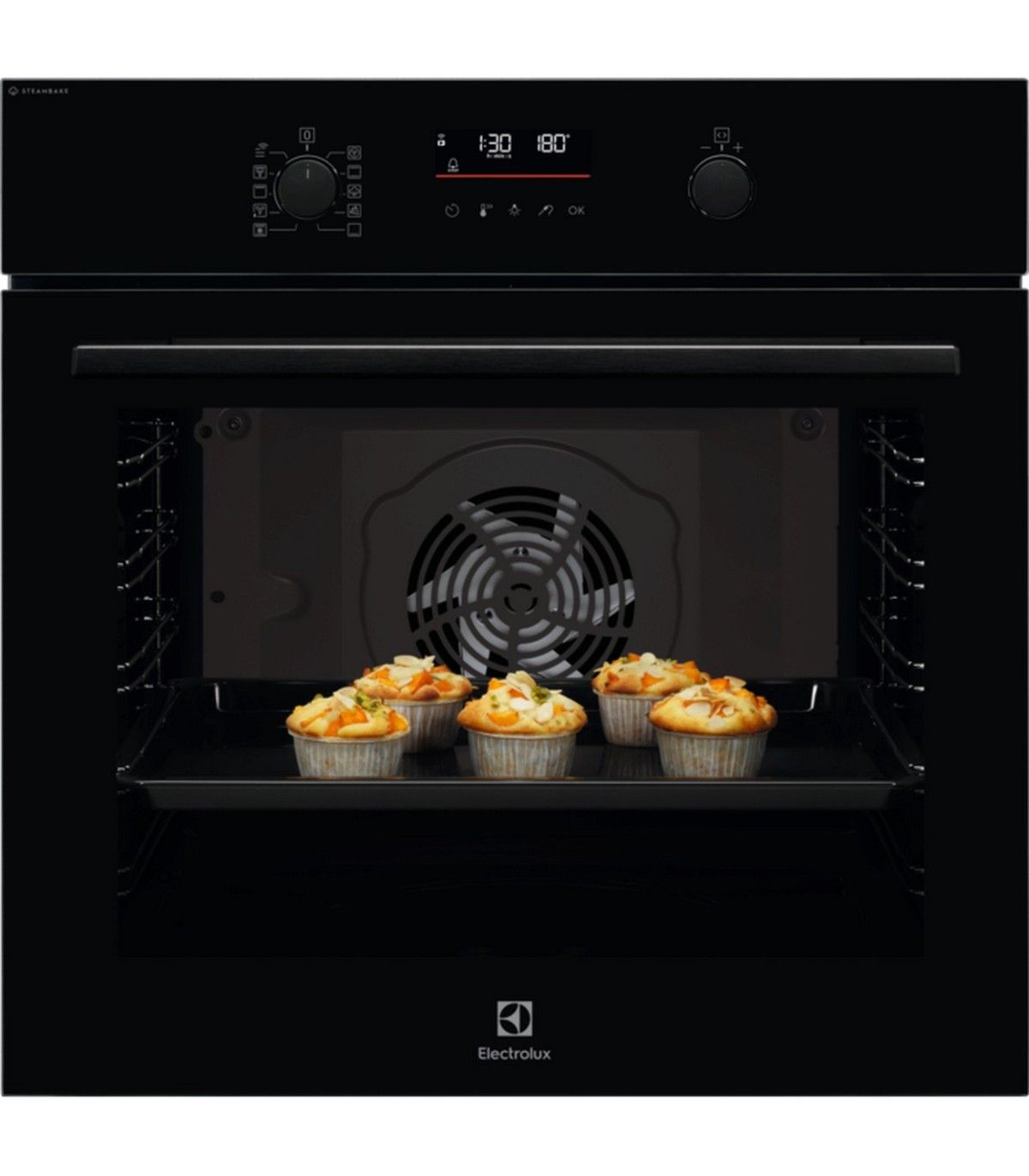 Electrolux LOD6F77WZ SteamBake 600 Catalysis Steam oven Black