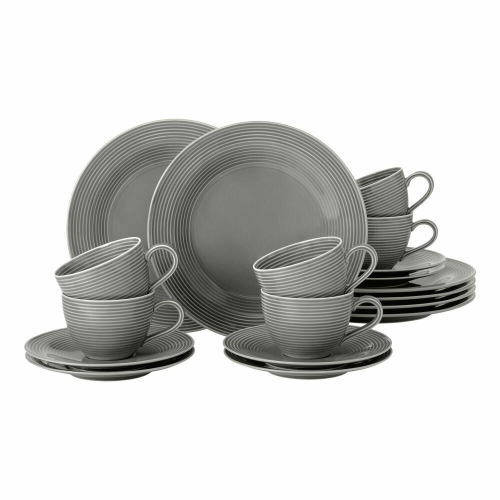 SELTMANN BEAT COLOR GLAZE coffee set for 6 people
