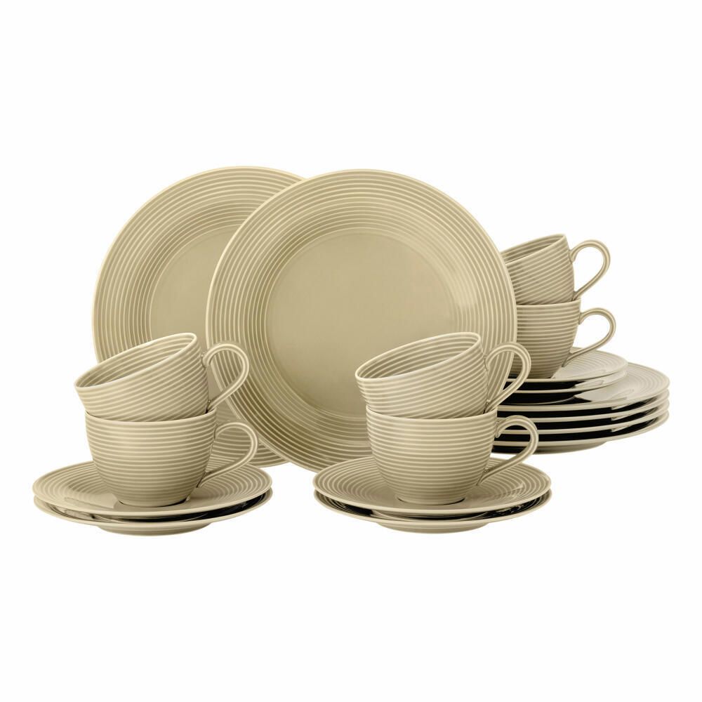 SELTMANN BEAT COLOR GLAZE Coffee Set for 6 people