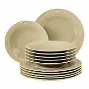 Dinner set for 6 persons SELTMANN BEAT COLOR GLAZE