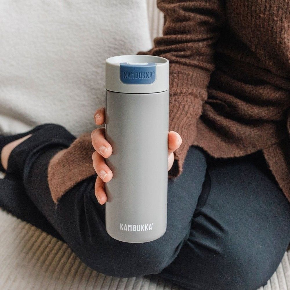 Kambukka Olympus Serious Grey - thermal mug  500 ml