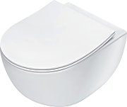 Rimless toilet