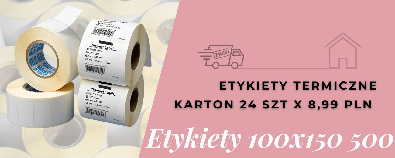 BSTech Thermal labels with perforation 100x150 mm *500 ZEBRA