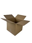 Flap carton BESTPAK 200x120x80 mm 3W 320G/M2 30 pcs. Grey-brown