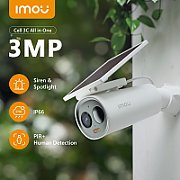 Imou Cell 3C All in One Bullet IP security camera Outdoor 2304 x 1296 pixels Wall