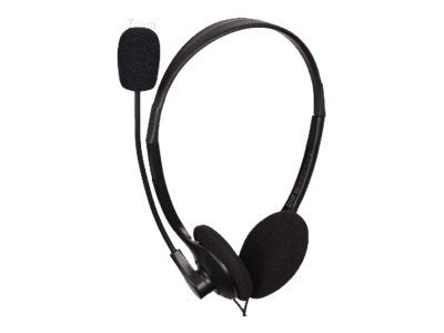 GEMBIRD MHS-123 Gembird microphone & stereo headphones MHS-123 with volume control black color_1