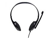 GEMBIRD MHS-002 microphone stereo headphones MHS-002 black color