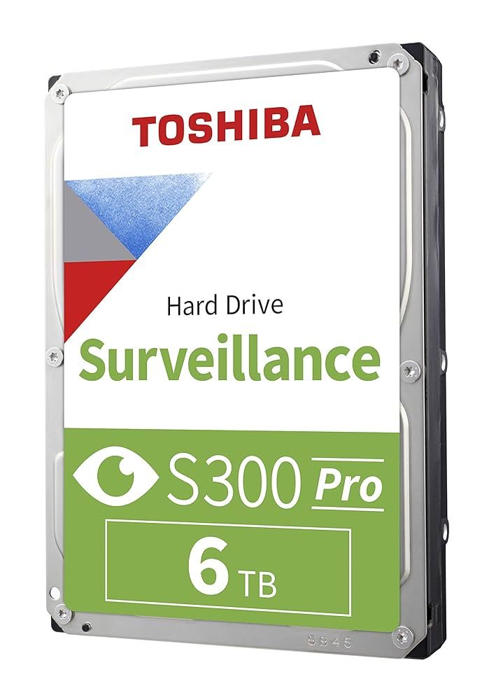 Toshiba S300 Pro HDD  3.5   6TB  green