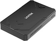 UNITEK S1229CBK01 storage drive enclosure M.2 NVMe & SATA SSD Black
