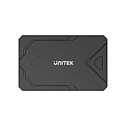 UNITEK S1229CBK01 storage drive enclosure M.2 NVMe & SATA SSD Black