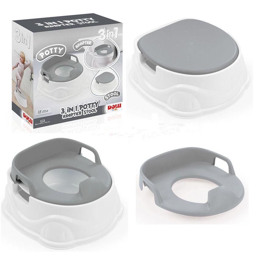 DOLU potty 3in1 grey 7181 71811