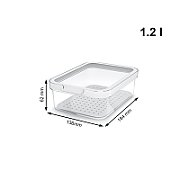 ROTHO Rondo Cauma - food storage container - 1 2l