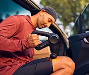 Therabody Theragun Prime Plus heated impact tip massager Black