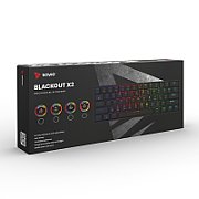 SAVIO BLACKOUT X2 Mechanical Keyboard OUTEMU Red  Hot Swap