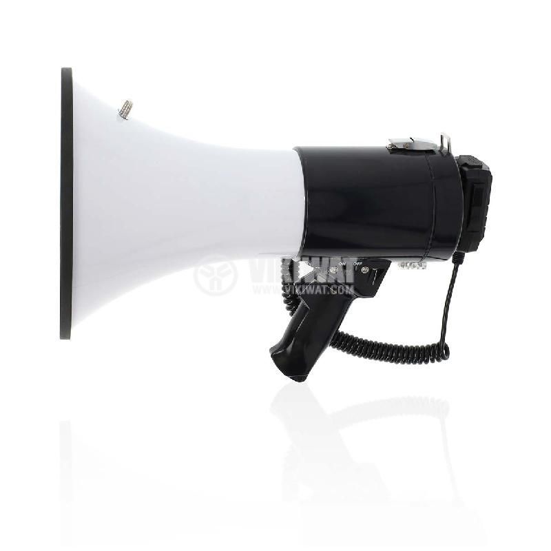 Megaphone Nedis 1500m Recording 120dB Black/White