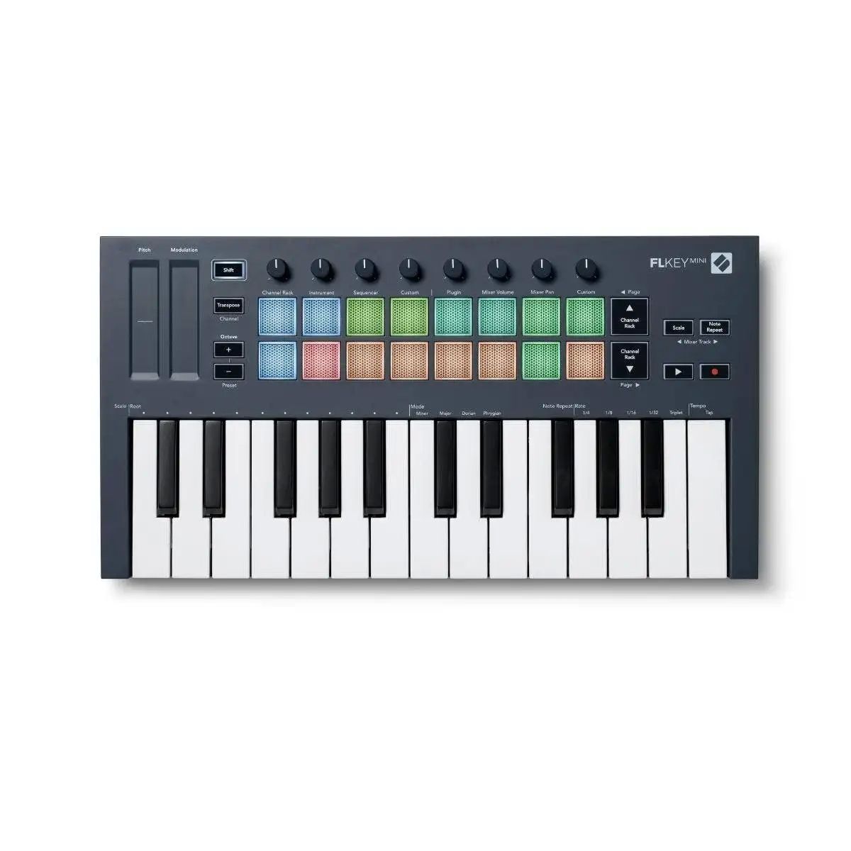 Novation FLKEY Mini - MIDI keyboard dedicated to FL Studio software  25 keys.